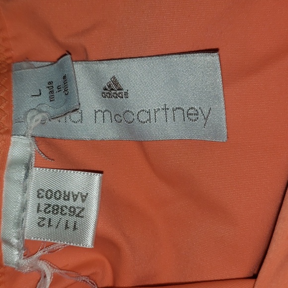 Stella McCartney x Adidas Floral Birds Mesh Cut Out Back 1 Piece Bathing Suit L - Picture 9 of 16